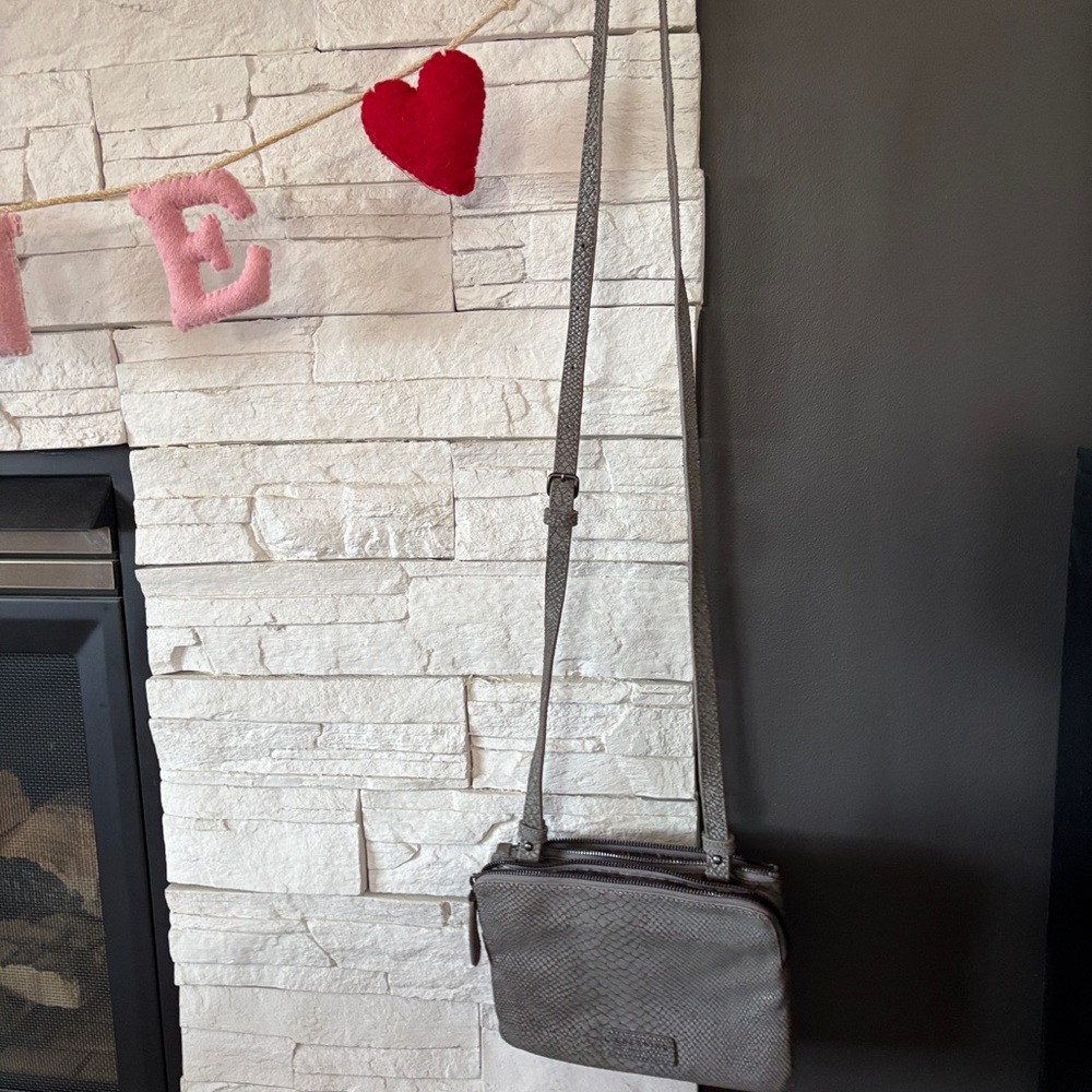 Liebeskind Berlin bag NEW Gray leather Crossbody Bag